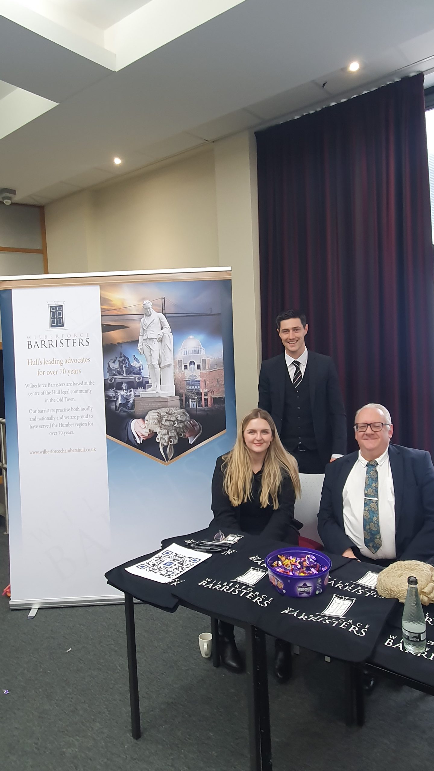 Wilberforce Barristers attend Hull University careers event